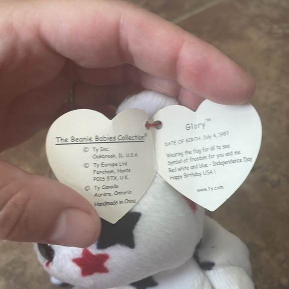 Ty Beanie Baby: GLORY - Picture 5 of 6
